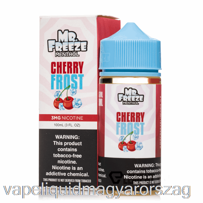 Cherry Frost - Mr Freeze - 100 Ml 6 Mg Vape E Cigi